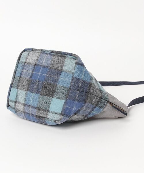 PENDLETON（ペンドルトン）の「ST:PENDLETON PD CHECK FABRIC TOTE BAG　ペンドルトン チェック ファブリック トートバッグ（トートバッグ・メンズ・ブルー/グリーン・FREE）」の3枚目の写真