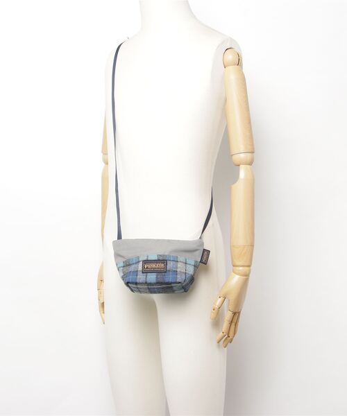 PENDLETON（ペンドルトン）の「ST:PENDLETON PD CHECK FABRIC TOTE BAG　ペンドルトン チェック ファブリック トートバッグ（トートバッグ・メンズ・ブルー/グリーン・FREE）」の7枚目の写真