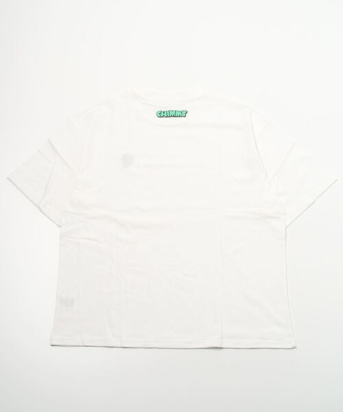 BT21(ビーティーイシビル)の「BT21 キャラクター胸ワンポイント刺繍ビッグシルエットTシャツ(ユニセックスサイズ)(Tシャツ/カットソー・レディース・ホワイト系1/ホワイト系2/ホワイト系3/ホワイト系4/ホワイト系5/ホワイト系6/ホワイト系7・M/L)」の9枚目の写真