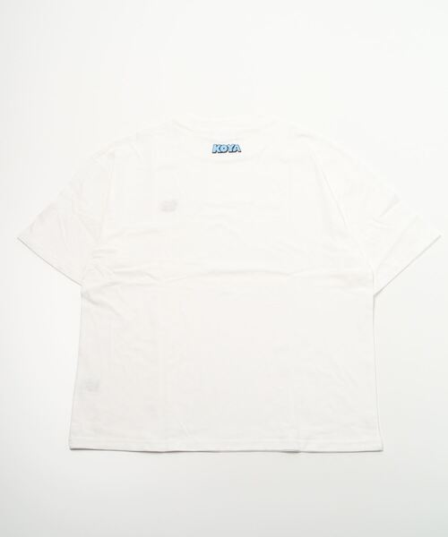 BT21(ビーティーイシビル)の「BT21 キャラクター胸ワンポイント刺繍ビッグシルエットTシャツ(ユニセックスサイズ)(Tシャツ/カットソー・レディース・ホワイト系1/ホワイト系2/ホワイト系3/ホワイト系4/ホワイト系5/ホワイト系6/ホワイト系7・M/L)」の12枚目の写真