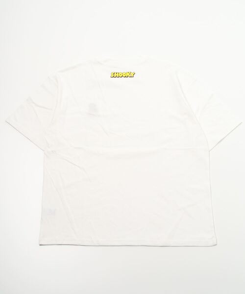 BT21(ビーティーイシビル)の「BT21 キャラクター胸ワンポイント刺繍ビッグシルエットTシャツ(ユニセックスサイズ)(Tシャツ/カットソー・レディース・ホワイト系1/ホワイト系2/ホワイト系3/ホワイト系4/ホワイト系5/ホワイト系6/ホワイト系7・M/L)」の13枚目の写真