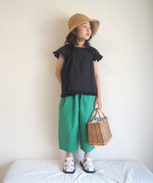 CIAOPANIC TYPY(チャオパニックティピー)の「【KIDS】indiaコットンレースチュニックブラウス(シャツ/ブラウス・キッズ・ホワイト/ブラック・MEDIUM/LARGE/XX-LARGE/X-LARGE/SMALL)」の21枚目の写真
