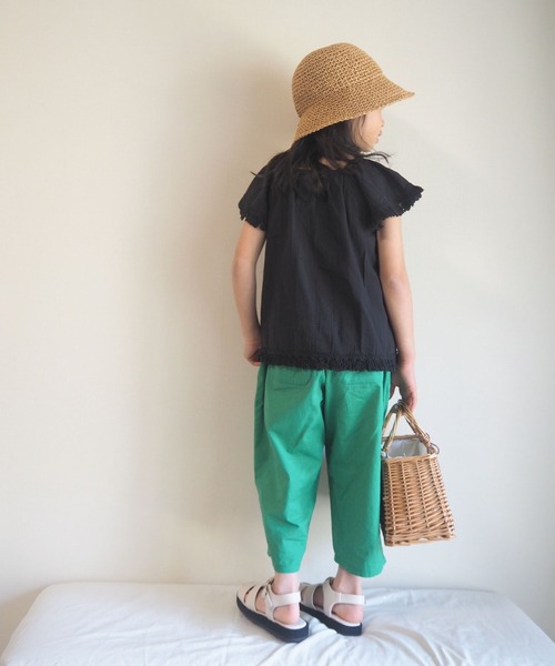 CIAOPANIC TYPY(チャオパニックティピー)の「【KIDS】indiaコットンレースチュニックブラウス(シャツ/ブラウス・キッズ・ホワイト/ブラック・MEDIUM/LARGE/XX-LARGE/X-LARGE/SMALL)」の18枚目の写真