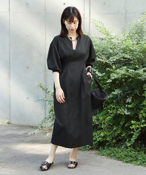 VERMEIL par iena(ヴェルメイユパーイエナ)の「【ATP ATELIER/エーティーピーアトリエ】MONZA BLACK VACCHETTA(サンダル・レディース・ブラック・38/36/37)」の4枚目の写真