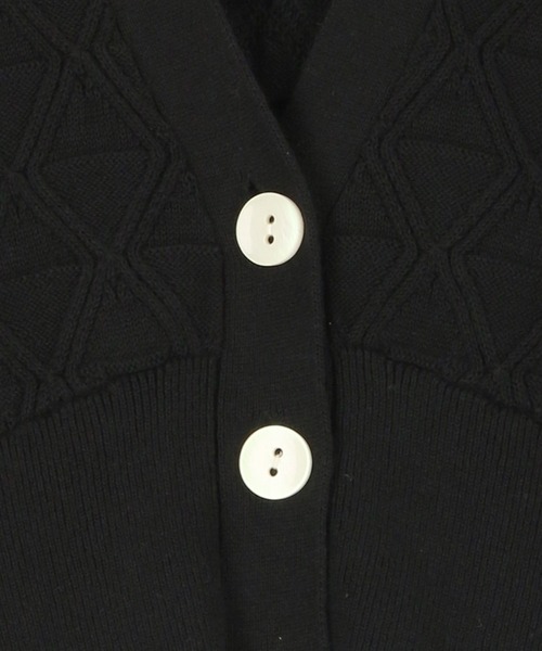 ADAM ET ROPE'（アダムエロペ）の「【一部直営店舗・WEB限定】クロシェライン2WAYベスト（ベスト・レディース・グリーン/オフホワイト/ブラック・FREE）」の15枚目の写真