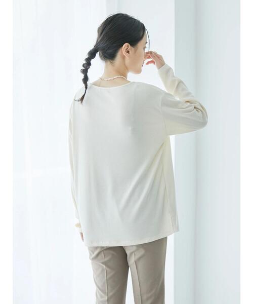 AMERICAN HOLIC（アメリカンホリック）の「SET リブカットプルオーバー+メッシュベスト（Tシャツ/カットソー・レディース・ベージュ/ブラック・L/M）」の20枚目の写真