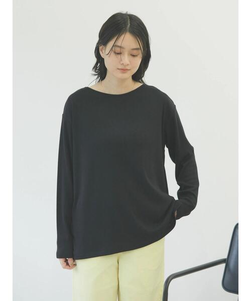 AMERICAN HOLIC（アメリカンホリック）の「SET リブカットプルオーバー+メッシュベスト（Tシャツ/カットソー・レディース・ベージュ/ブラック・L/M）」の11枚目の写真