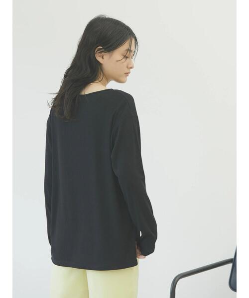 AMERICAN HOLIC（アメリカンホリック）の「SET リブカットプルオーバー+メッシュベスト（Tシャツ/カットソー・レディース・ベージュ/ブラック・L/M）」の10枚目の写真