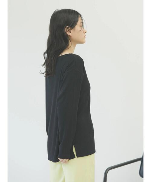 AMERICAN HOLIC（アメリカンホリック）の「SET リブカットプルオーバー+メッシュベスト（Tシャツ/カットソー・レディース・ベージュ/ブラック・L/M）」の8枚目の写真