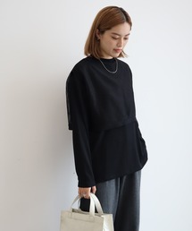 SET リブカットプルオーバー+メッシュベスト