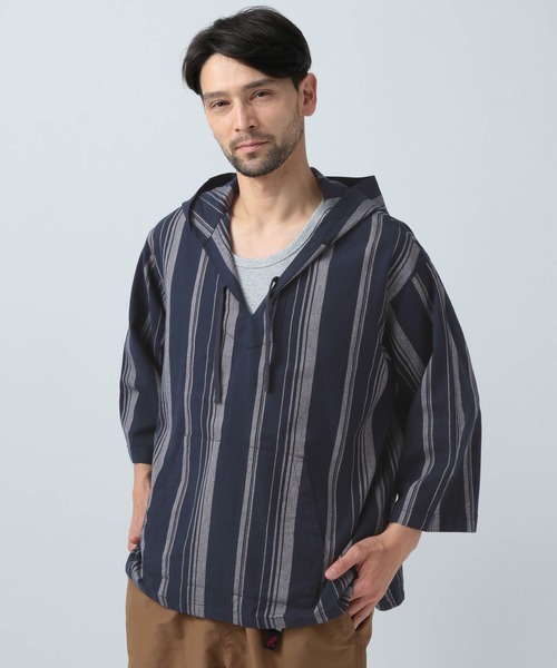 SUNNY SPORTS(サニースポーツ)の「【SUNNY SPORTS×BAYFLOW】メキシカンパーカ(パーカー・メンズ・ネイビー/ベージュ・MEDIUM/LARGE)」の16枚目の写真