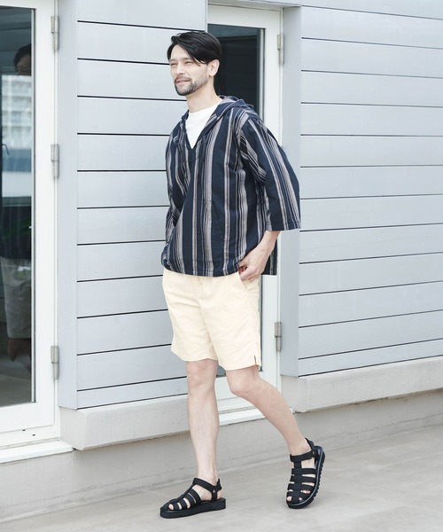 SUNNY SPORTS(サニースポーツ)の「【SUNNY SPORTS×BAYFLOW】メキシカンパーカ(パーカー・メンズ・ネイビー/ベージュ・MEDIUM/LARGE)」の15枚目の写真
