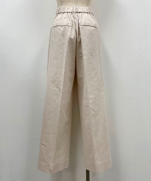 PICCIN（ピッチン）の「シャンブレーパンツ（その他パンツ・レディース・ベージュ/ネイビー・M）」の18枚目の写真