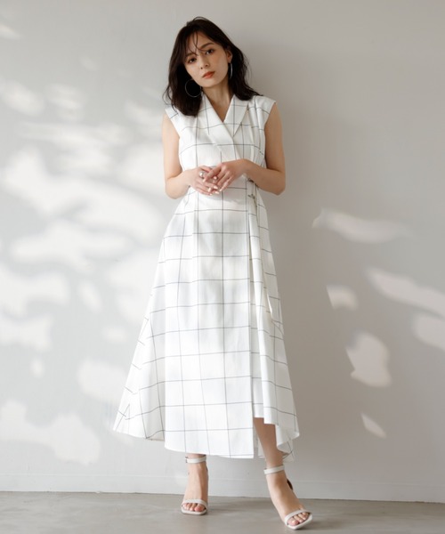 つぶあん　 René ルネ　ウィンドウペンチェック　ワンピース　未使用 ウィンドペンチェックワンピース /MM547417 – MISCH MASCH|31 Sons de mode