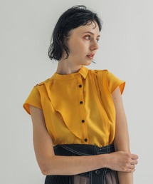 UNITED TOKYO | アシメカラーブラウス　【手洗い可能】(シャツ/ブラウス)
