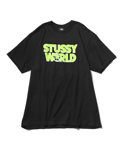 STUSSY(ステューシー)の「STUSSY/ステューシー STUSSY WORLD TEE 半袖Tシャツ(Tシャツ/カットソー・メンズ・ネイビー/ブラック・M/L/XL)」の12枚目の写真
