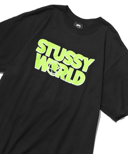 STUSSY(ステューシー)の「STUSSY/ステューシー STUSSY WORLD TEE 半袖Tシャツ(Tシャツ/カットソー・メンズ・ネイビー/ブラック・M/L/XL)」の13枚目の写真