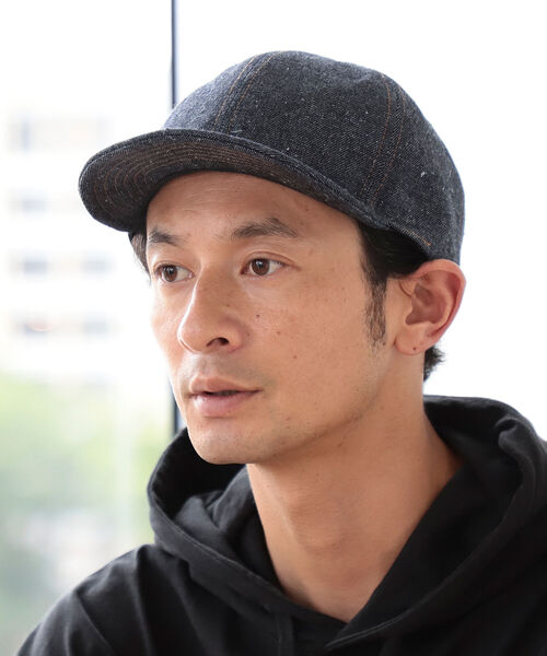 B:MING by BEAMS（ビーミングバイビームス）の「B:MING by BEAMS / デニムライク ベースボールキャップ（キャップ・メンズ・ライトインディゴブルー/インディゴブルー・FREE）」の2枚目の写真