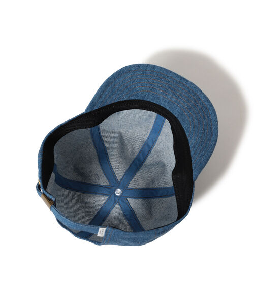 B:MING by BEAMS（ビーミングバイビームス）の「B:MING by BEAMS / デニムライク ベースボールキャップ（キャップ・メンズ・ライトインディゴブルー/インディゴブルー・FREE）」の10枚目の写真