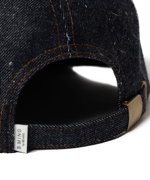 B:MING by BEAMS（ビーミングバイビームス）の「B:MING by BEAMS / デニムライク ベースボールキャップ（キャップ・メンズ・ライトインディゴブルー/インディゴブルー・FREE）」の12枚目の写真