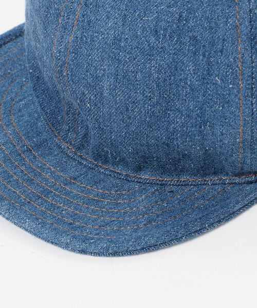 B:MING by BEAMS（ビーミングバイビームス）の「B:MING by BEAMS / デニムライク ベースボールキャップ（キャップ・メンズ・ライトインディゴブルー/インディゴブルー・FREE）」の16枚目の写真