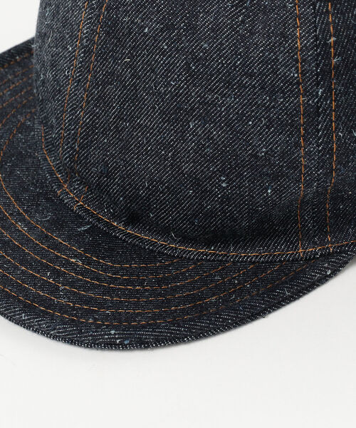 B:MING by BEAMS（ビーミングバイビームス）の「B:MING by BEAMS / デニムライク ベースボールキャップ（キャップ・メンズ・ライトインディゴブルー/インディゴブルー・FREE）」の20枚目の写真