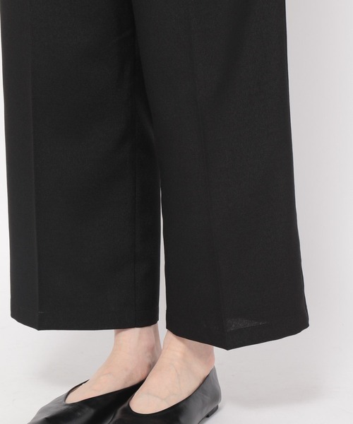 LEPSIM（レプシィム）の「ワイドタックイージーパンツ　295770（スラックス・レディース・ブラウン/ベージュ/ブラック・MEDIUM/LARGE）」の15枚目の写真