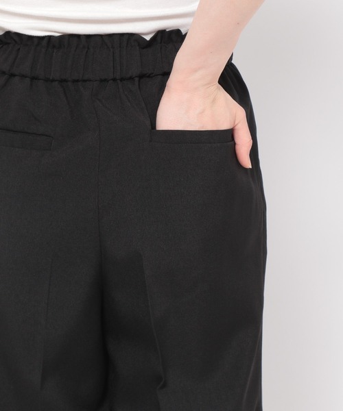 LEPSIM（レプシィム）の「ワイドタックイージーパンツ　295770（スラックス・レディース・ブラウン/ベージュ/ブラック・MEDIUM/LARGE）」の16枚目の写真