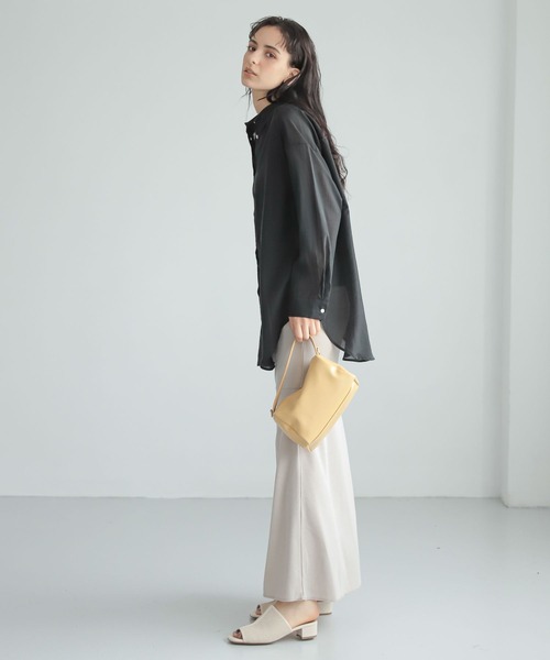 LAKOLE（ラコレ）の「サカリバフレアラインスカート / 352446（スカート・レディース・ブラック/サンドグレー/チャコール/グリーン・SMALL/MEDIUM）」の6枚目の写真