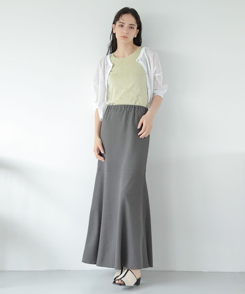 LAKOLE（ラコレ）の「サカリバフレアラインスカート / 352446（スカート・レディース・ブラック/サンドグレー/チャコール/グリーン・SMALL/MEDIUM）」の10枚目の写真