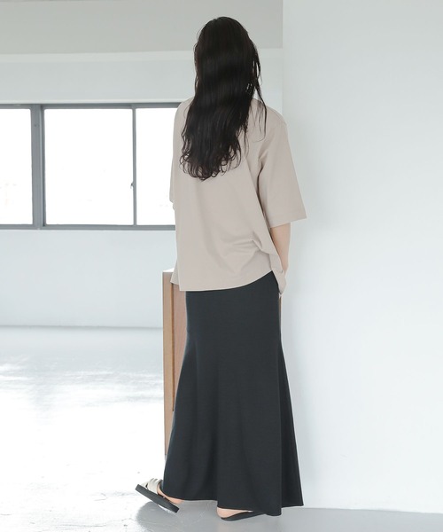 LAKOLE（ラコレ）の「サカリバフレアラインスカート / 352446（スカート・レディース・ブラック/サンドグレー/チャコール/グリーン・SMALL/MEDIUM）」の20枚目の写真