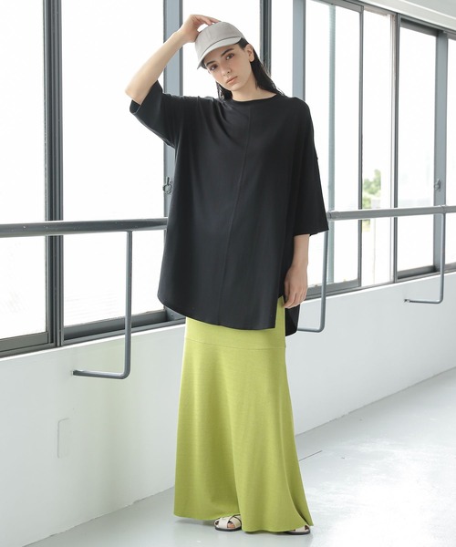 LAKOLE（ラコレ）の「サカリバフレアラインスカート / 352446（スカート・レディース・ブラック/サンドグレー/チャコール/グリーン・SMALL/MEDIUM）」の21枚目の写真