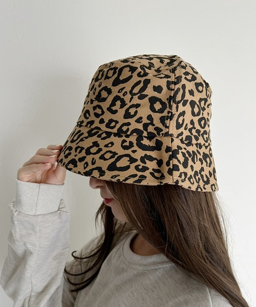at12:03(アットイチニーゼロサン)の「アニマル柄バケットハット(ハット・レディース・ゼブラ/レオパード/その他1/その他2・FREE)」の2枚目の写真