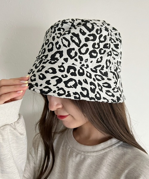 at12:03(アットイチニーゼロサン)の「アニマル柄バケットハット(ハット・レディース・ゼブラ/レオパード/その他1/その他2・FREE)」の3枚目の写真