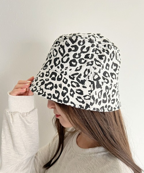 at12:03(アットイチニーゼロサン)の「アニマル柄バケットハット(ハット・レディース・ゼブラ/レオパード/その他1/その他2・FREE)」の11枚目の写真