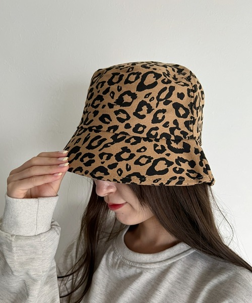 at12:03(アットイチニーゼロサン)の「アニマル柄バケットハット(ハット・レディース・ゼブラ/レオパード/その他1/その他2・FREE)」の8枚目の写真