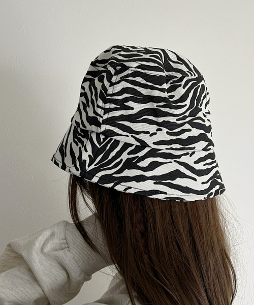 at12:03(アットイチニーゼロサン)の「アニマル柄バケットハット(ハット・レディース・ゼブラ/レオパード/その他1/その他2・FREE)」の15枚目の写真