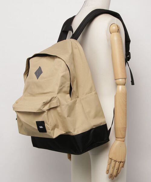 VANS（バンズ）の「VANS ヴァンズ M Reinforced bottom BP バッグ 122K1190100 BEIGE（ボディバッグ/ウエストポーチ・メンズ・ベージュ・FREE）」の4枚目の写真