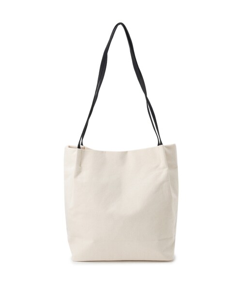 SHOO・LA・RUE（シューラルー）の「◆細ハンドルキャンバストート（トートバッグ・レディース・オレンジ/グレー系4/アイボリー系4・00）」の12枚目の写真