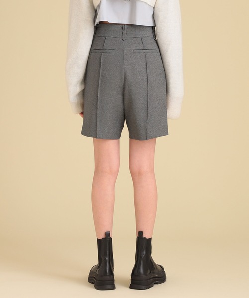 Ray BEAMS(レイビームス)の「Ray BEAMS / ピンタック ショート パンツ(その他パンツ・レディース・ブラウン/グレー・1/0)」の6枚目の写真