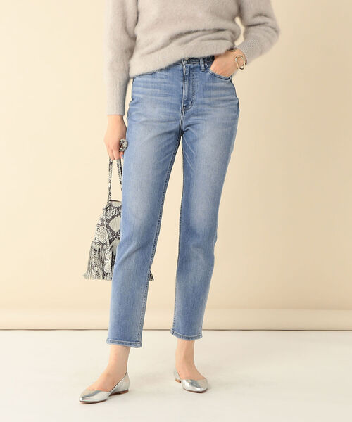 NOLLEY’S(ノーリーズ)の「【Healthy/ヘルシー】Citrus Highrise(デニムパンツ・レディース・インディゴブルー/チャコールグレー・24/22/23)」の2枚目の写真