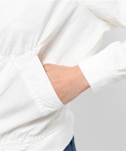 WHO'S WHO gallery（フーズフーギャラリー）の「フルジップブルゾン（ブルゾン・レディース・カーキ/ネイビー/ホワイト・FREE）」の8枚目の写真