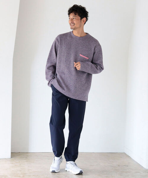 B:MING by BEAMS（ビーミングバイビームス）の「B:MING by BEAMS / ストレッチ ジョガー スリム パンツ（その他パンツ・メンズ・ブラック/ネイビー/オリーブ・SMALL/MEDIUM/LARGE/X-LARGE）」の12枚目の写真