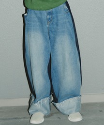 mici | (mici)ボリュームデニムパンツ(デニムパンツ)