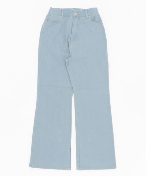 ehka sopo（エヘカソポ）の「裾スリットデニムパンツ（その他パンツ・レディース・ブラック/ネイビー/サックスブルー・ﾌﾘ-）」の22枚目の写真