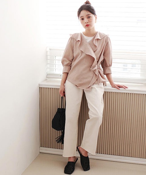 メッシュ巾着ショルダーバッグ（ショルダーバッグ）｜Isn't She?（イズントシー）