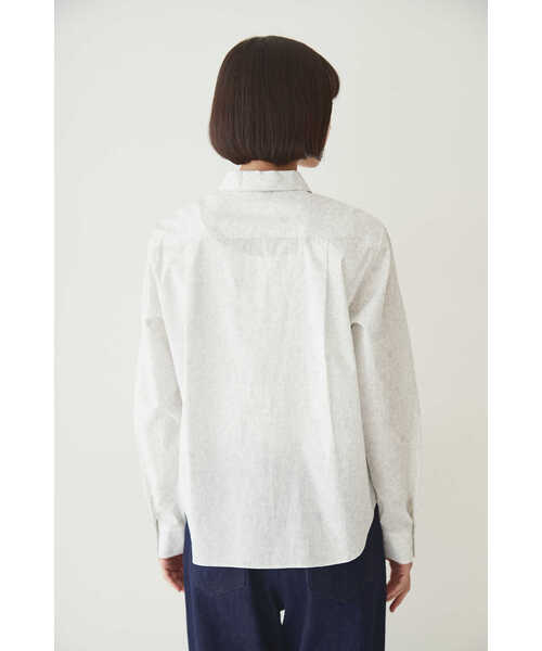 human woman(ヒューマンウーマン)の「◆リバティプリントブラウス(シャツ/ブラウス・レディース・チャコールグレー/ダークオリーブ・SMALL/MEDIUM)」の21枚目の写真