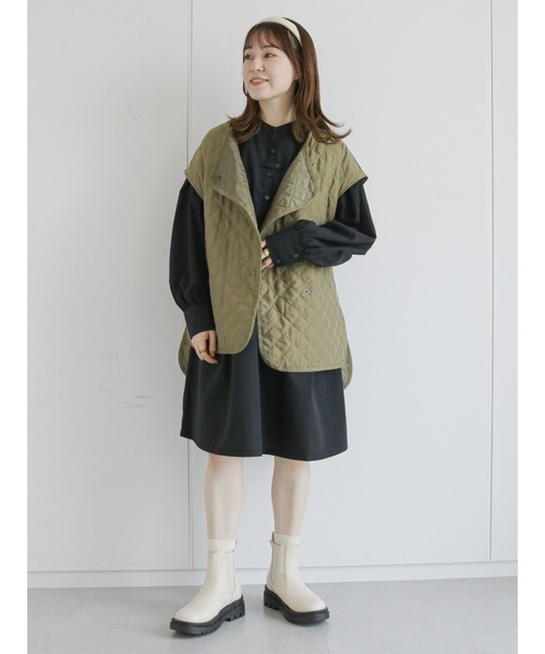 ehka sopo（エヘカソポ）の「チェルシーブーツ（ブーツ・レディース・ブラック/ブラウン/オフホワイト・MEDIUM/LARGE）」の10枚目の写真