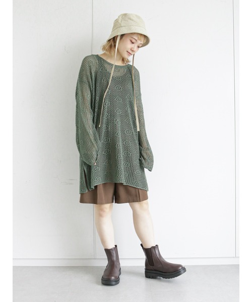 ehka sopo（エヘカソポ）の「チェルシーブーツ（ブーツ・レディース・ブラック/ブラウン/オフホワイト・MEDIUM/LARGE）」の12枚目の写真