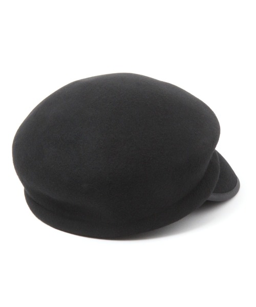BAYFLOW（ベイフロー）の「Mフェルトキャスケット（キャスケット・レディース・ブラック/ブラウン・FREE）」の5枚目の写真
